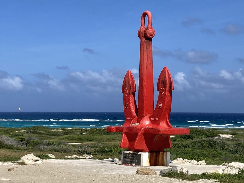 Giant Red Anchor to remember those lost at sea2.JPG